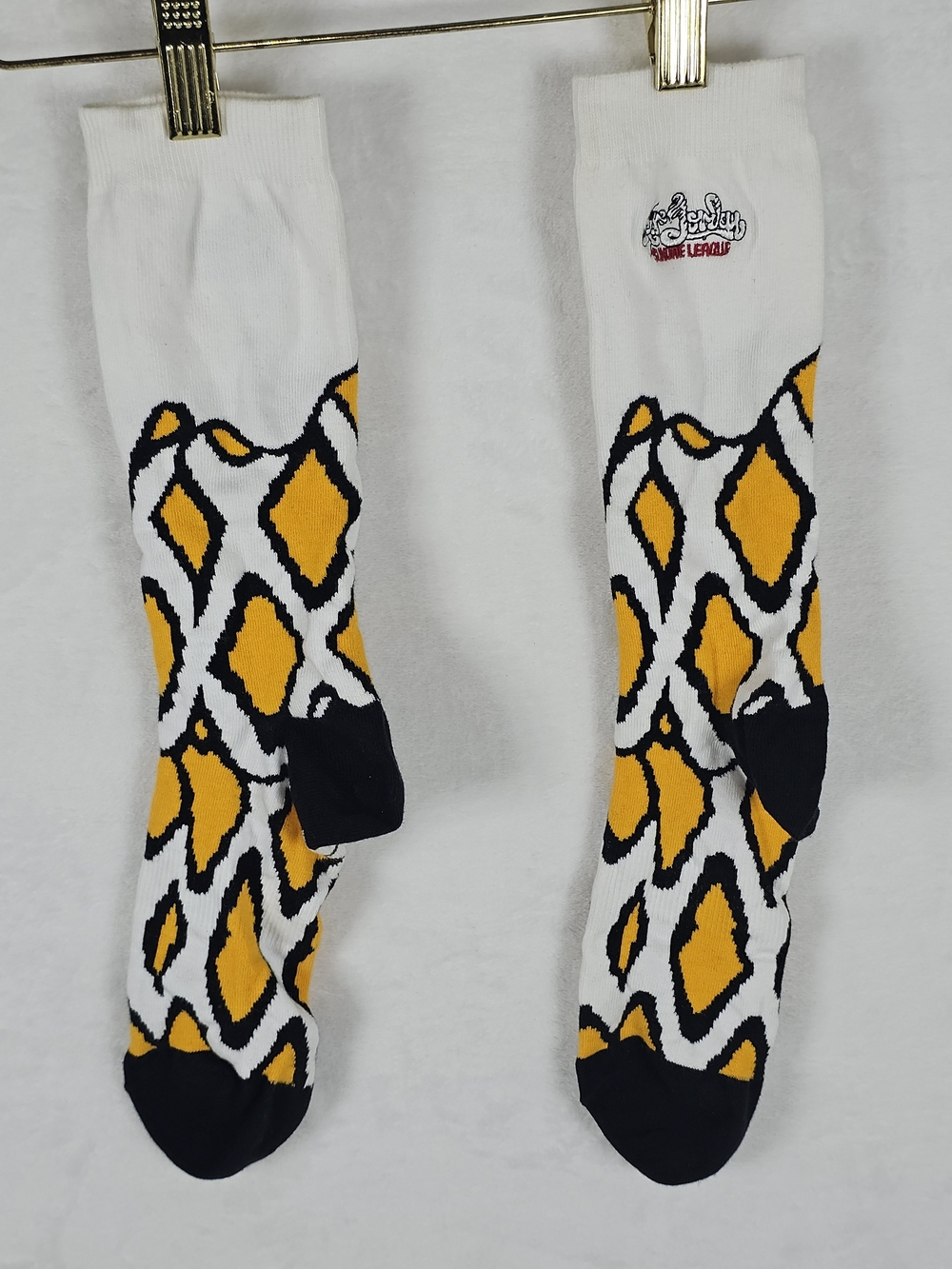 Nike Air Jordan Sundae League Ice Cream Pack Waffle Cone Crew Socks White Yellow